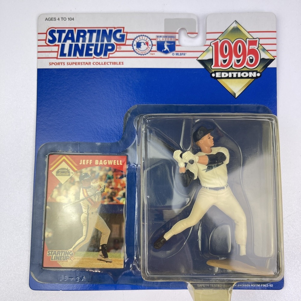 1995 Kenner Starting Lineup MLB Action Figure Jeff Bagwell Houston Astros